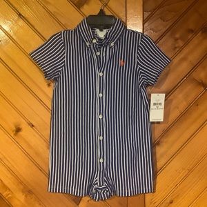 Ralph Lauren. Baby boy onesie.